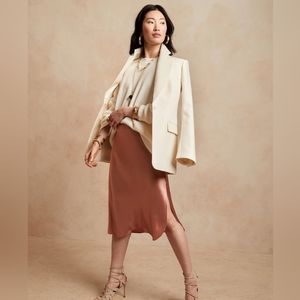 Banana Republic Silk Skirt